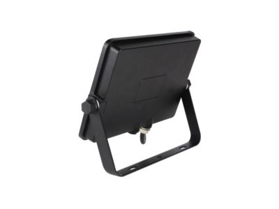 Projecteur LED 50W Noir Etanche IP65 Forte luminosité 5500 Lumens Blanc froid 6000K atelier garage jardin terrain de sport