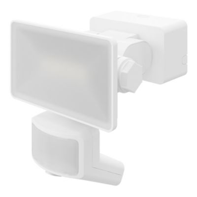 Projecteur LED à détection Davern 1000lm 10W IP65 GoodHome blanc