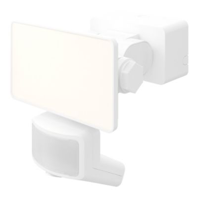 Projecteur LED à détection Davern 1000lm 10W IP65 GoodHome blanc