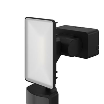 Projecteur LED à détection Davern 1000lm 10W IP65 GoodHome noir
