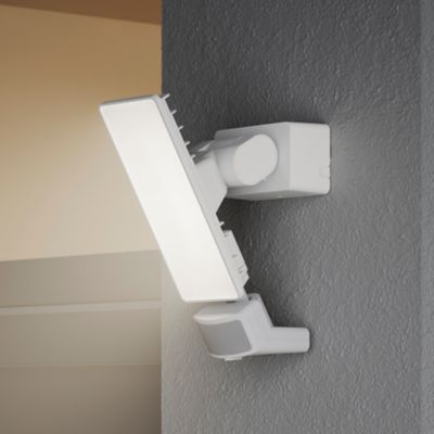 Projecteur LED à détection Davern 2000lm 20W IP65 GoodHome blanc