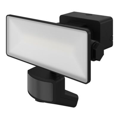 Projecteur LED à détection Davern 2000lm 20W IP65 GoodHome noir