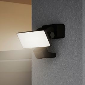 Spot Projecteur LED extérieur avec détecteur - Blanc 