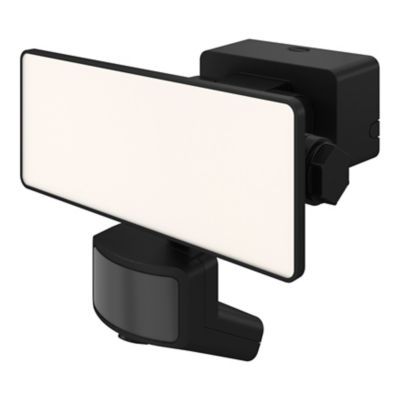 Projecteur LED à détection Davern 2000lm 20W IP65 GoodHome noir