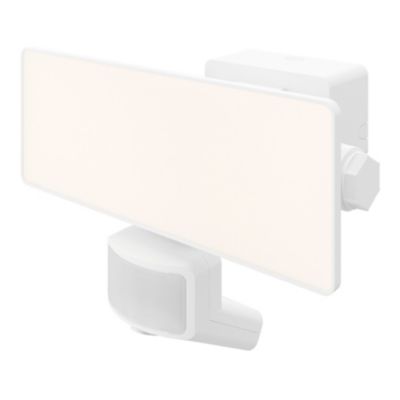 Projecteur LED à détection Davern 3000lm 30W IP65 GoodHome blanc