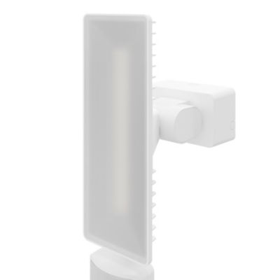 Projecteur LED à détection Davern 3000lm 30W IP65 GoodHome blanc