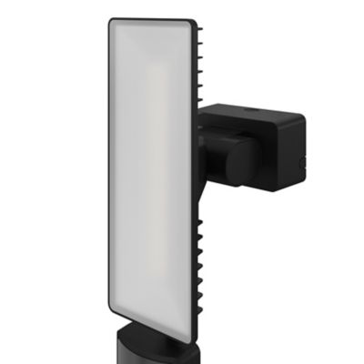 Projecteur LED à détection Davern 3000lm 30W IP65 GoodHome noir