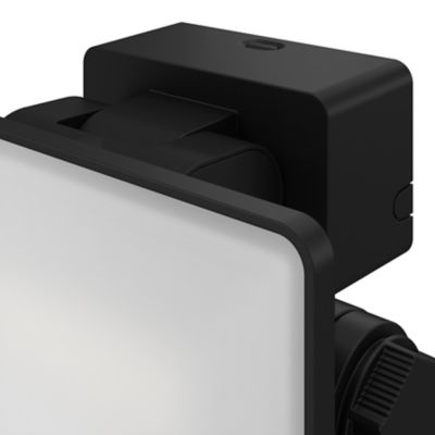 Projecteur LED à détection Davern 3000lm 30W IP65 GoodHome noir