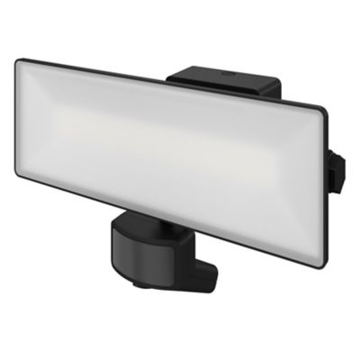 Projecteur LED à détection Davern 5000lm 50W IP65 GoodHome noir