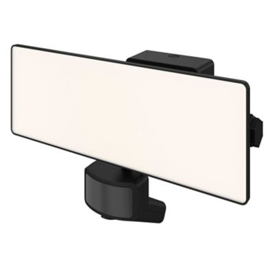 Projecteur LED à détection Davern 5000lm 50W IP65 GoodHome noir