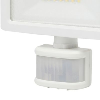 Projecteur LED à détection Lucan 2000lm 20W IP65 GoodHome blanc