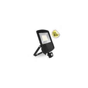 Projecteur LED avec Détecteur Réglable 70W 8400lm 110 étanche IP65/44 IK06 361mmx282mm - Blanc Naturel 4000K