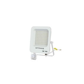 Projecteur LED avec Detecteur Blanc 50W étanche IP65 4700lm Blanc du Jour 6000K