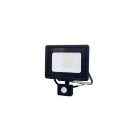 Projecteur LED à Détecteur 30W étanche IP65 2400lm (160W) - Blanc Chaud 2700K