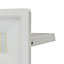Projecteur LED à détection Lucan 3000lm 30W IP65 GoodHome blanc