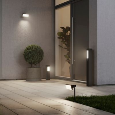 Projecteur LED Davern 2000lm 20W IP65 GoodHome noir