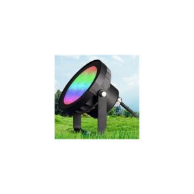 Projecteur LED de Jardin 18W 230V 1500lm 25 étanche IP66 - RGB + CCT C09