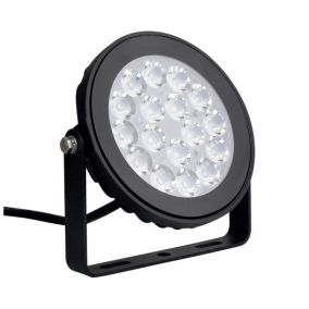 Projecteur LED de Jardin 9W 900lm 230V 15 DC24V 133mm étanche IP66 RadioFréquence 2.4GHz / Google Home / Alexa - RGB+CCT C01