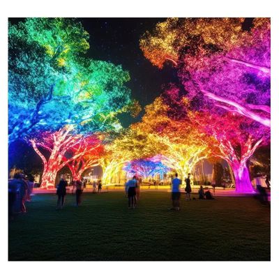 Projecteur LED Extérieur 30W RGB+CCT Noir IP65 3300lm 110