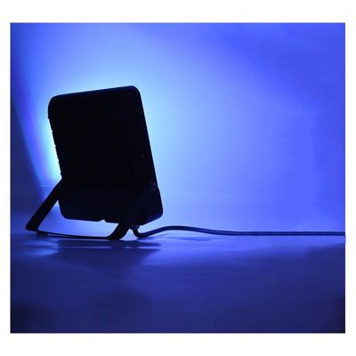 Projecteur LED Extérieur 50W - RGB - IP65 - Noir - Télécommande HF