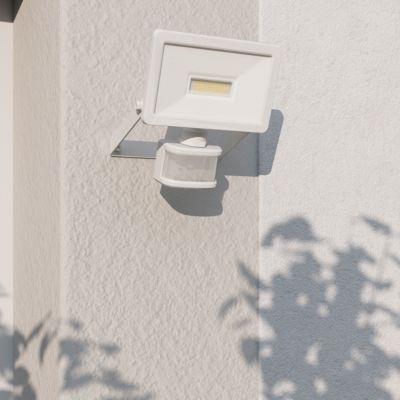Projecteur LED extérieur détecteur de mouvement blanc IP65 2300lm 20W GoodHome, Lucan