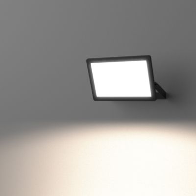 Projecteur LED extérieur noir 100 W 15 000 lm IP65, GoodHome Lucan