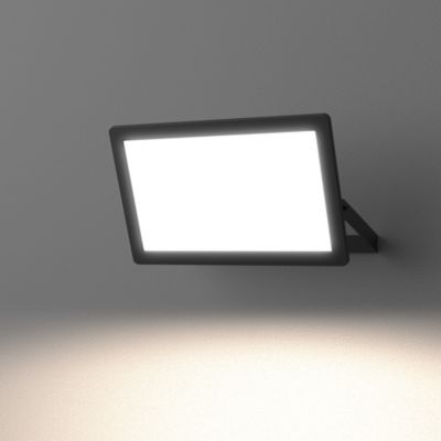 Projecteur LED extérieur noir 150 W 18 000 lm IP65, GoodHome Lucan