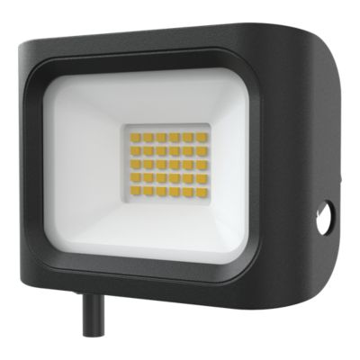 Projecteur LED extérieur noir 2000lm 20W IP65