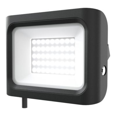 Projecteur LED extérieur noir 3000lm 30W IP65