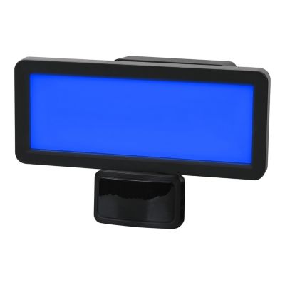 Projecteur LED intégrée extérieur Myko 20W variation de blancs et couleurs GoodHome noir