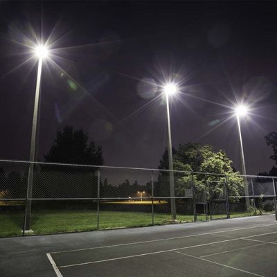 Projecteur LED Puissant 500W 135 lm/W IP65 Noir Orientable - Cable 1m ...
