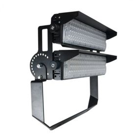 Projecteur LED Puissant Industriel 500W 170lm/W IP66 Noir Orientable - Blanc Neutre 4000K - 5500K - SILAMP