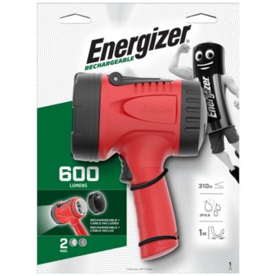 Energizer Lanterne LED Projecteur 65 Lumens – Ultra Longue Autonomie Jusqu'à 400h, Fonctionne Avec 2 Ou 4 Piles D