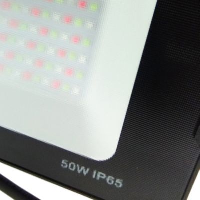 Projecteur LED RGB 50W Etanche IP65 Forte luminosité