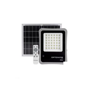 Projecteur LED Solaire avec Télécommande 15W 1200lm (120W) 90 étanche IP65 - Blanc du Jour 6000K