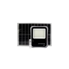 Projecteur LED Solaire avec Télécommande 30W 2400lm (240W) 90 étanche IP65 Noir - Blanc du Jour 6000K