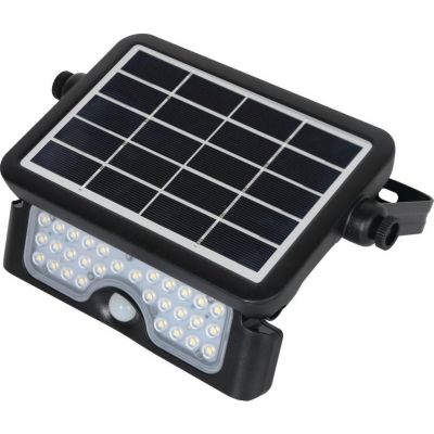 Projecteur LED solaire - Sóa - Dhome - 500 lm - 4000 K - IP65 - À détection de mouvement