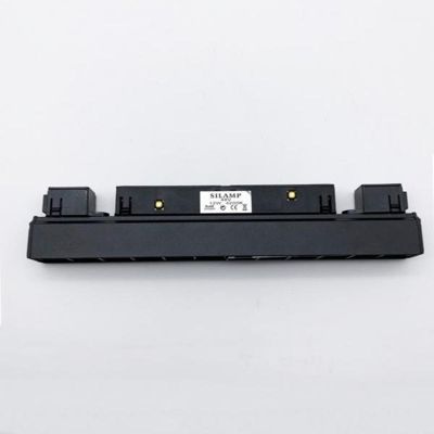 Projecteur LED sur Rail Magnétique 48V DC 12W NOIR - Blanc Chaud 2300K - 3500K - SILAMP