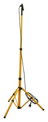 Projecteur LED sur trépied 1x 20W Jaune pour chantier - IP65 CE