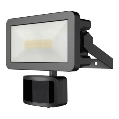 Projecteur mural LED extérieur noir 10 W 1250 lm détecteur de mouvement IP65, GoodHome Davern