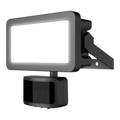 Projecteur mural LED extérieur noir 10 W 1250 lm détecteur de mouvement IP65, GoodHome Davern