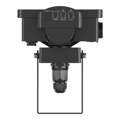 Projecteur mural LED extérieur noir 10 W 1250 lm détecteur de mouvement IP65, GoodHome Davern