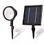 Projecteur solaire à piquer Blooma Poplar noir H.39,5 cm