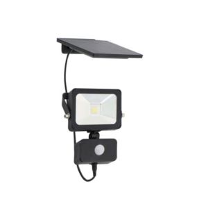 Projecteur Solaire LED 10W IP44 avec Détecteur de Mouvement et Panneau - SILAMP
