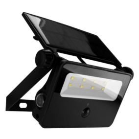 Projecteur Solaire LED 2W avec détecteur de mouvement - Blanc Froid 6000K - 8000K - SILAMP