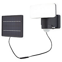 Projecteur solaire LED Blooma Kenora noir 10 W IP44