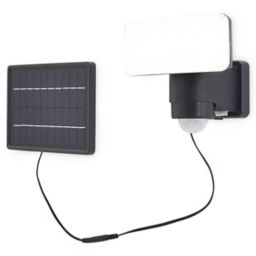 Projecteur solaire LED Blooma Kenora noir 10 W IP44