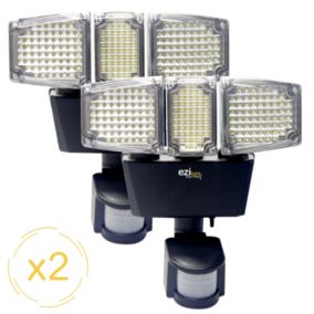 Projecteur solaire LED EZIlight Solar pro 3 - Pack de 2 lampes