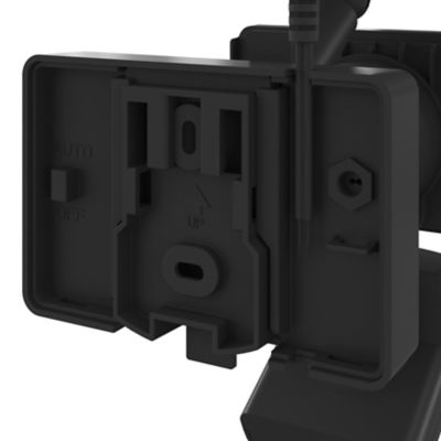 Projecteur solaire LED intégré à détection Davern 800lm IP65 noir GoodHome