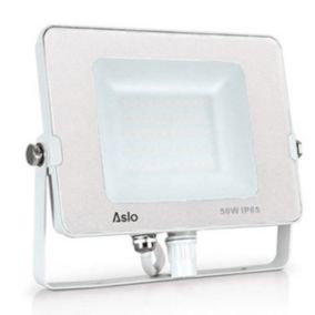 Projecteur spot LED blanc 20W SMD 1600Lm Blanc neutre 4000K 230V Extérieur/Intérieur IP65 ASLO